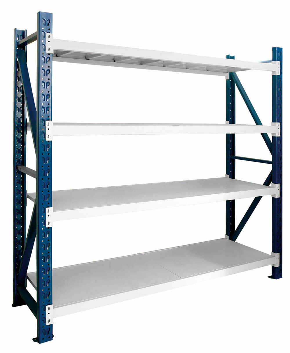 Four Layers Middle Duty Warehouse Rack